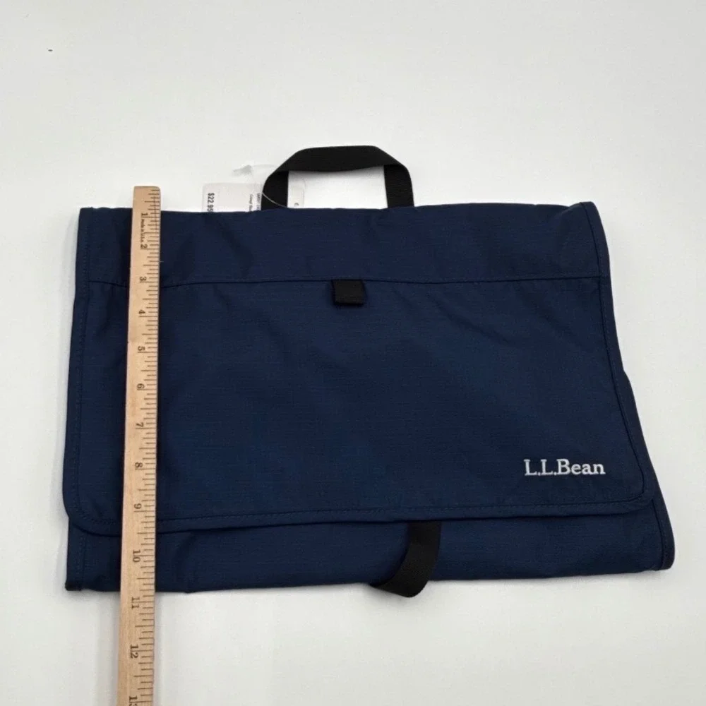 L.L.Bean Travel Shirt Folder Packing Organizer Garment Folder Navy NWT